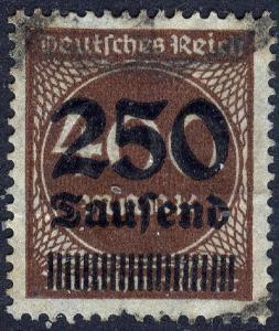 Germany # 258  Used VF  CDS cancel  Cat. $ 16