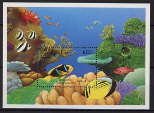 [Hip3248] Maldives 1992 : Fish Good sheet very fine MNH