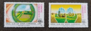 Turkey European Campaign Rural Areas 1988 Hand Eye Agriculture Plant (stamp) MNH