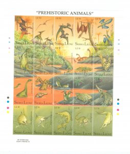 Sierra Leone #1498 Mint (NH) Single (Complete Set) (Animals)