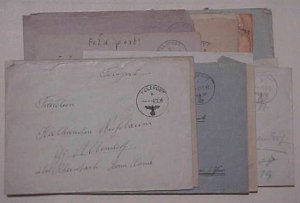 GERMAN 26  DIFF. FELDPOST  COVERS  1940's #1,000s