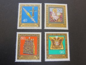 Liechtenstein 1977 Sc 617-20 set MNH