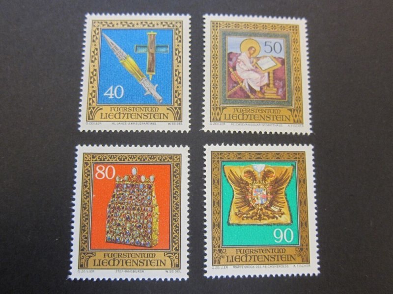 Liechtenstein 1977 Sc 617-20 set MNH