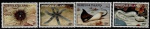 Norfolk Island 377-80 MNH Marine Life