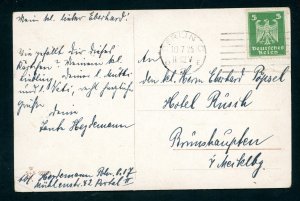 GERMANY BERLIN 7/10/1925 PPC TO BRUNSHAUPTEN