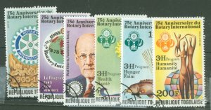 Togo #1046/C408  Single (Complete Set)