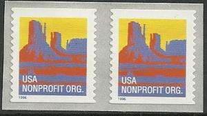 US - 2902B - pair - MNH - SCV-0.70