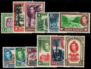 BRITISH HONDURAS SG150-161, COMPLETE SET, LH MINT. Cat £190. 