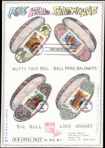 United States, First Day Cover, California, Locals