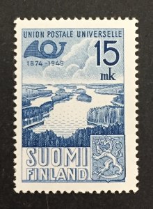 Finland 1949 #290, Universal Postal Union, Unused/MH.