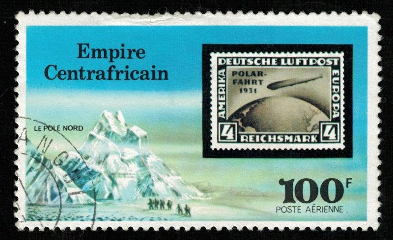 1977, Airmail - Sailing from Zeppelin Airships, 100 F (T-7560)