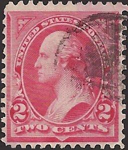 # 266 CARMINE USED GEORGE WASHINGTON