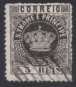 PORTUGAL ST THOME E PRINCIPE   An old forgery of a classic stamp............G794