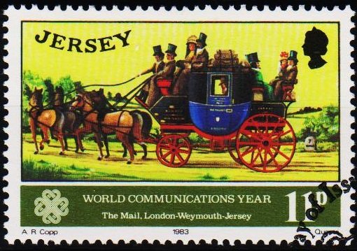 Jersey. 1983 11p S.G.315 Fine Used