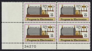 #1500 6c Marconi Spark Gap, Plate Block [34270 LL] Mint **ANY 5=FREE SHIPPING**