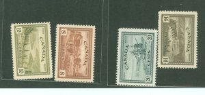 Canada #268-271 Unused Single