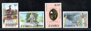 ZAMBIA SC# 367-70 FVF/MNH