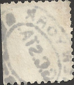 # 429 Used Red Orange George Washington