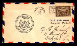 Canada 1929 FFC Kingston to Montreal / Minor Creasing - L8007