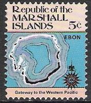 Marshall Islands #37 Maps & Navigational Instruments MNH