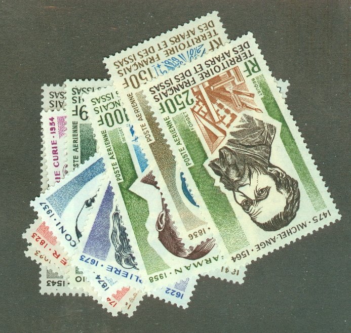 A: Afars & Issas C83-93 MNH CV $41