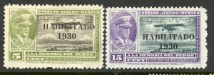 Mexico # C29-30, Mint Hinge Remain.