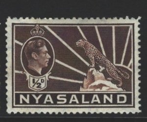 Nyasaland Sc#54A MH