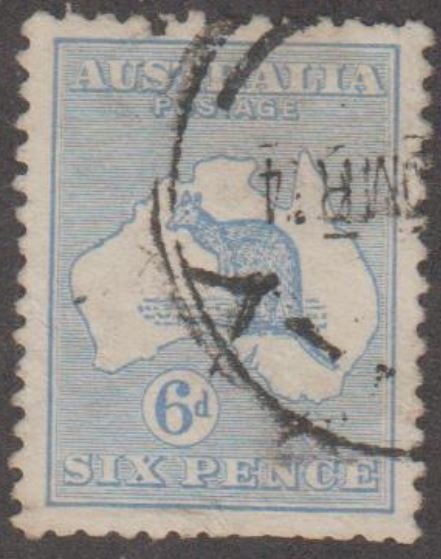 Australia Scott #8 Stamp - Used Single