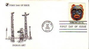 United States, First Day Cover, Art