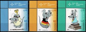 Germany 2014,Sc.#B1090-2 MNH. Uli Steins Mouses