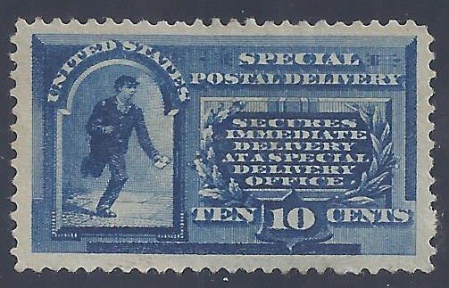 US Scott #E1 Mint PH OG VF-XF with Jumbo margins