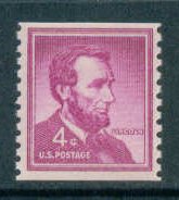 1058 4c Lincoln Fine MNH