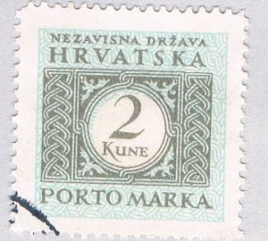 Croatia J22 Used Postage Due 2k 1942 (BP84135)