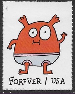 US #5637 MNH Message Monster.  Very Nice.