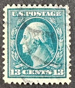 US #339 Used F/VF 13c Washington 1909 [R1413]