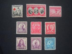 1931-1932 US Commemorative Year Set #690/725 MNH OG F/VF