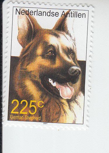 2001 Netherland Antilles German Shepard (Scott 953) MNH