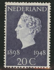 Netherlands Scott 303 MNH** Queen Wilhemina 1948 
