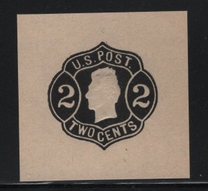 W57 XF unused cut square with nice color cv $ 23 ! see pic !