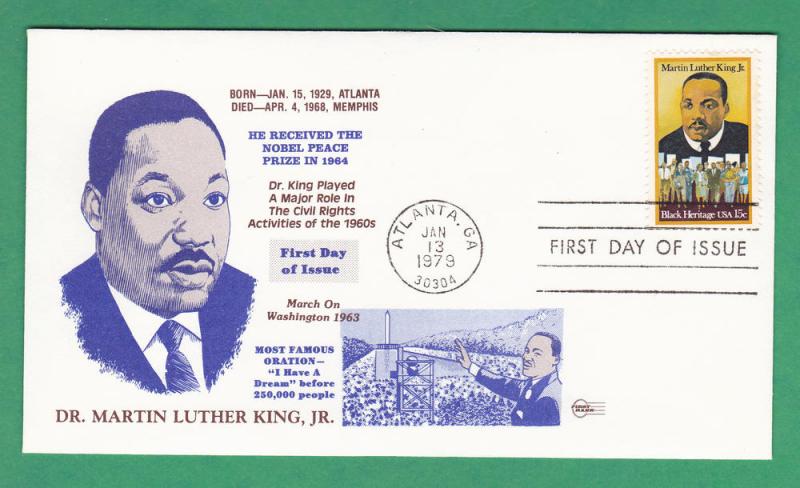 #1771 Martin Luther King Black Heritage-FIRST RANK-AB-A