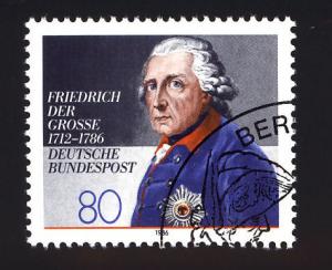 W. Germany Sc# 1469     King Frederick the Great - CTO OG NH