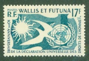 WALLIS et FUTUNA  153 MNH SCV $4.50 BIN $2.75