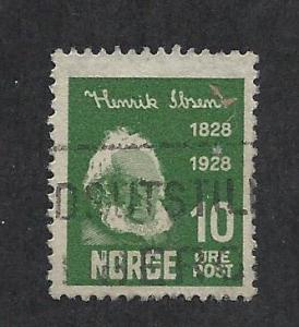 NORWAY SC# 132 FVF U 1928