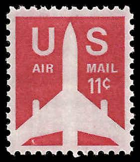 # C78 MINT NEVER HINGED JET SILHOUETTE VF+