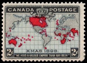 Canada - Scott 86 - Mint-Hinged - Hinge Remainder Visible on Front Margin