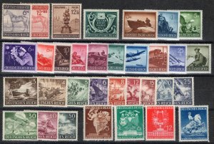 German Empire: Lot MNH Stamps Third Reich