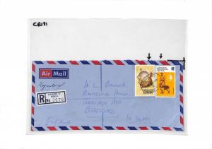 CE181 Kenya *NAIROBI A* 1973 KUT Stamp Air Mail Cover