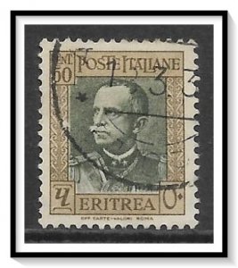 Eritrea #154 Victor Emmanuel III Used