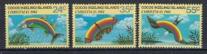 Cocos Is 122-24 MNH 1984 Christmas