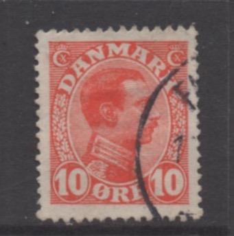 Denmark  Scott#  100  used single